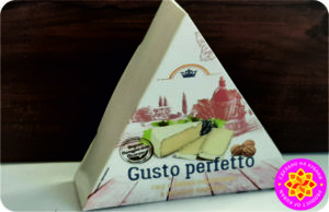 Сыр с белой плесенью «Gusto perfetto» (Совершенный вкус), массовая доля жира  в сухом веществе 50%.
