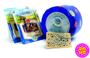 Сыр «Рокфорини» с голубой плесенью, с массовой долей жира в сухом веществе 50,0%.