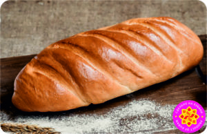 Изделия хлебобулочные из пшеничной хлебопекарной муки: батон «Юбилейный»
