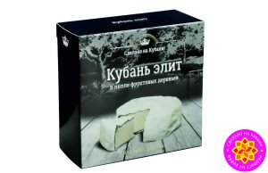 Сыр с массовой долей жира в сухом веществе 50% с белой плесенью «Kuban elite» (Кубань элит)