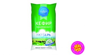 Кефир, массовая доля жира 2,5%