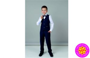 Одежда верхняя швейная второго слоя для детей школьной и подростковой групп с товарным знаком «Sandro Visconti» из тканей  из синтетических нитей в смеси с искусственными нитями: брюки для мальчиков