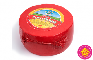 Сыр «Российский» с массовой долей жира  в сухом веществе 50,0%