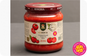 Продукты томатные концентрированные.  Паста томатная 25%